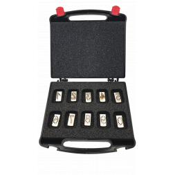  Набор цифр к щипцам татуировочным для свиней и овец, высота цифр 7 мм, металл