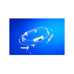 Система для вливания инфузионных растворов, (шип-пластик), с иглой 0,8х40, 21G