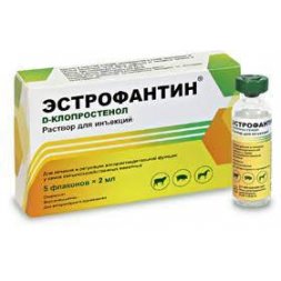 Эстрофантин, раствор для инъекций, 10 мл