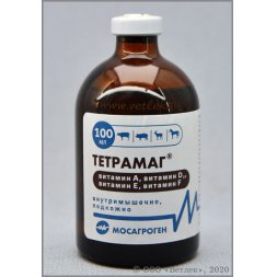 Тетрамаг, раствор для инъекций, 100 мл