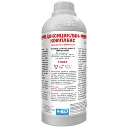 Доксициклин комплекс, раствор для орального применения, 1 л