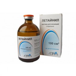 Летайнил, раствор для инъекций, 100 мл 