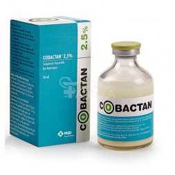 Кобактан 2,5%, суспензия для инъекций, 50 мл