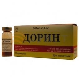 Дорин, порошок для приготовленния раствора, 10 мл №10 (упак)