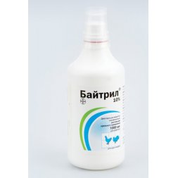 Байтрил 10%, раствор для орального применения, 1 л
