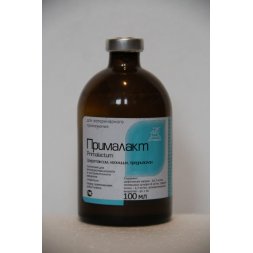 Прималакт, суспензия для внутриматочного и интрацистернального введения, 100 мл