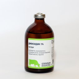 Диоксидин 1% раствор, 100 мл БВФ