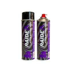 Спрей-маркер для мечения животных, фиолетовый, емк. 500 мл, RAIDEX