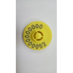 Бирка электронная часть, Неофлекс-Е HDX открытая многоразовая, круглая, 32мм, арт72402420, уп.100 шт