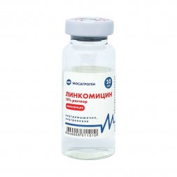 Линкомицин 10%, раствор для инъекций, 10 мл
