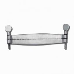 Лекало (зажим) для купирования ушей у собак, изогнутое, дл 120 мм (Пак)