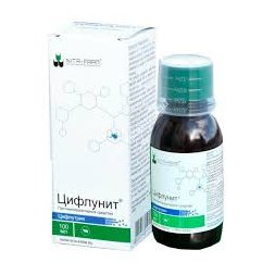 Цифлунит, раствор для наружного применения, 100 мл