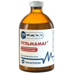 Пульмамаг, суспензия для инъекций, 100 мл