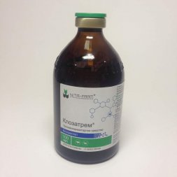 Клозатрем, раствор для инъекций, 100 мл