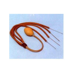 Прибор для вдувания воздуха, в вымя в 4 доли