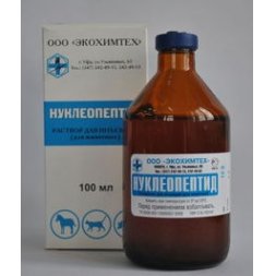 Нуклеопептид, раствор для инъекций, 100 мл