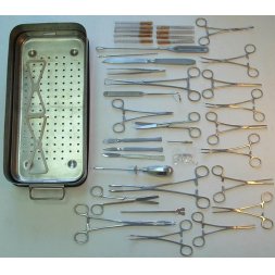 Набор хирургический ветеринарный большой, со стерилизатором Н-144