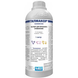 Тилмакор, раствор для орального применения, 1 л