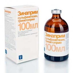 Зинаприм, раствор для инъекций, 100 мл