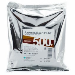 Альбендазол 10% БТ порошок 500г