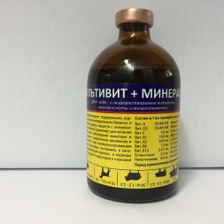 Мультивит+Минералы (Se), раствор для инъекций, 100 мл