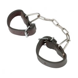 Путы (ремни ножные регулируемые с цепью) для фиксации конечностей крупных животных