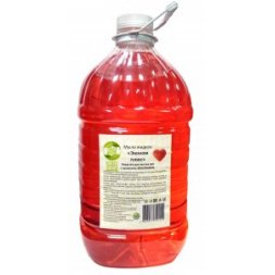 Мыло жидкое «Prestige Strawberry» (красное с запахом земляники) 5л.