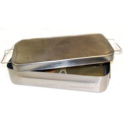 Стерилизатор (кипятильник) П-34 огневой, для инструм., р-р :360х171х85мм,вес-2,4кг, емк- 3 л.